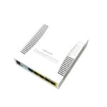 MikroTik RB260GSP, 5xGigabit, SFP, PoE out for four ports, SwOS