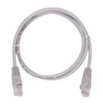 EXTRALINK EX.CAT5e-UTP-PATCH-BC-1 LAN PATCHCORD CAT.5E UTP TWISTED PAIR BARE COPPER 1m (grey)