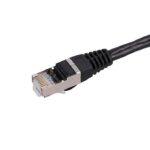 Extralink FTP Cat.5e Cable Μαύρο 0.5m εως 10m