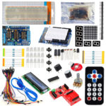 UNO R3 + L293D motor driver + wireless module starter kit
