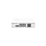 MikroTik, CRS112-8G-4S-IN, 400MHz, 128MB, 8xGigabit, 4xSFP, L5