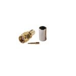 SMA male crimp connector for LMR240