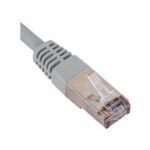 Καλώδιo patch cord FTP CAT5e 0.5m γκρι