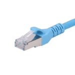 Extralink S/FTP Cat.6A Cable 3m Μπλε