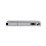 Ubiquiti UDM-Pro-Max, UniFi Dream Machine Pro Max, USG + UniFi Controller + Unifi Switch + Unifi Protect + Dual Wan (1x2.5Gbe & 1xSFP+), 8xGigabit, 1xSFP+, Quad-Core 2GHz, 8GB, 128GB SSD, 1xBluetooth, 1x 3.5'' HDD Socket