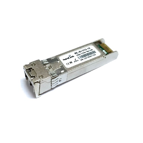 MaxLink 10G SFP+ optical module, SM, 1310nm, 10km, 2x LC connector, DDM